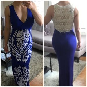 Blue Maxi Dress